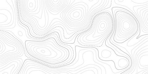 Abstract background with waves Geographic mountain reliefStylized topographic contour map. Geographic line mountain relief.Contour background geographic grid. © NAZMA