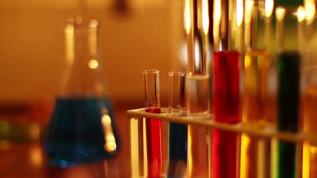 Pharma Chemistry Laboratory Scene