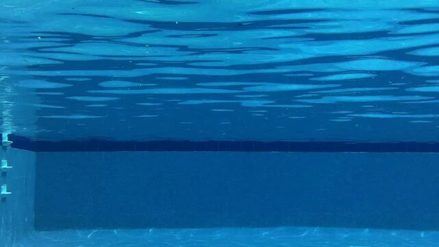 Underwater Pool Scene