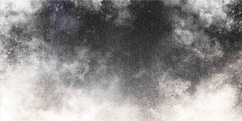 Fototapeta premium Dark smoky textured background with subtle celestial specks, evocative of cosmic nebula or stormy sky.