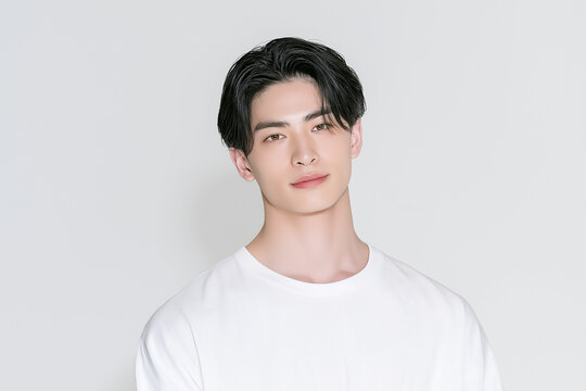 美容, 男性, メンズ美容, スキンケア, 化粧品, メンズコスメ, 若い男性, 美肌, アジア人, 日本人, フェイシャル, メンズメイク, 美容液, 保湿, クリーム, エイジングケア, 美容医療, メンズエステ, 美容クリニック, 肌ケア, ナチュラルメイク, 透明感, ツヤ肌, 清潔感, モデル, ポートレート, クローズアップ, ハンサム, 中性的, 韓国風, ヘアスタイル, メンズヘア
