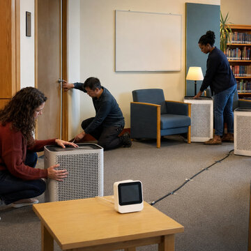 Setting Up a Library Clean-Air Room for Smoke Season