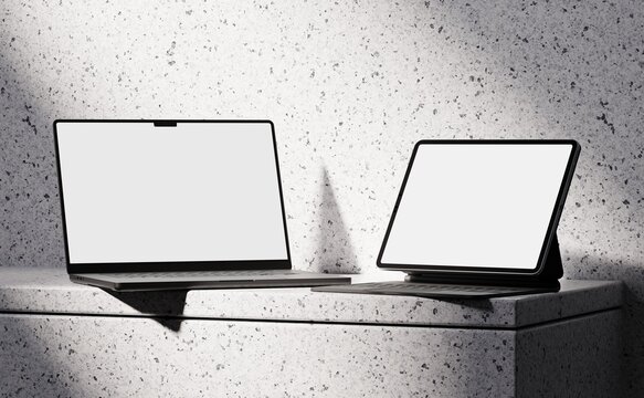 Responsive Web Design and website Mockup, Devices Mock up, Smartphone desktop tablet laptop template Mockup