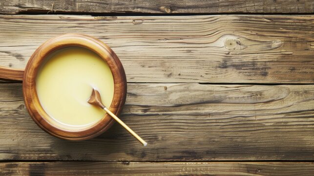 Delicious homemade cheese fondue with melted Gruy&egrave;re and Emmental, infused with white wine and garlic, served in a traditional caquelon pot with fresh bread, vegetables, and apple slices.