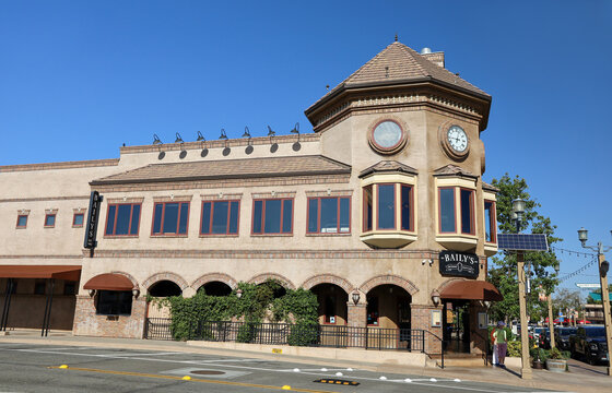 Temecula, CA USA on October 8, 2022. The Baily's Restaurant and Nightclub Located in Old Town Temecula, California.