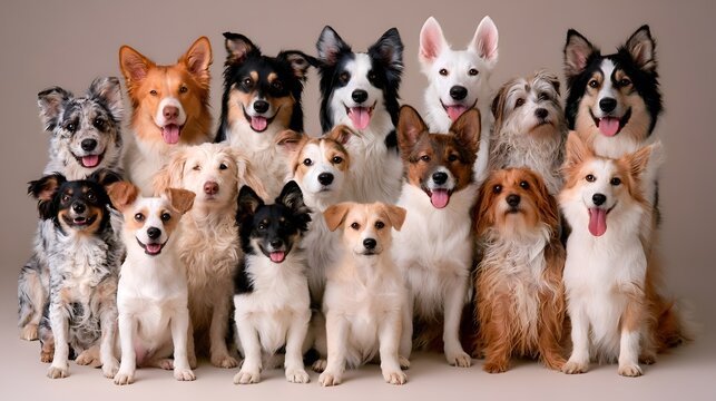 Friendly Pet Dogs Spread Happiness Through Everyday Companionship
