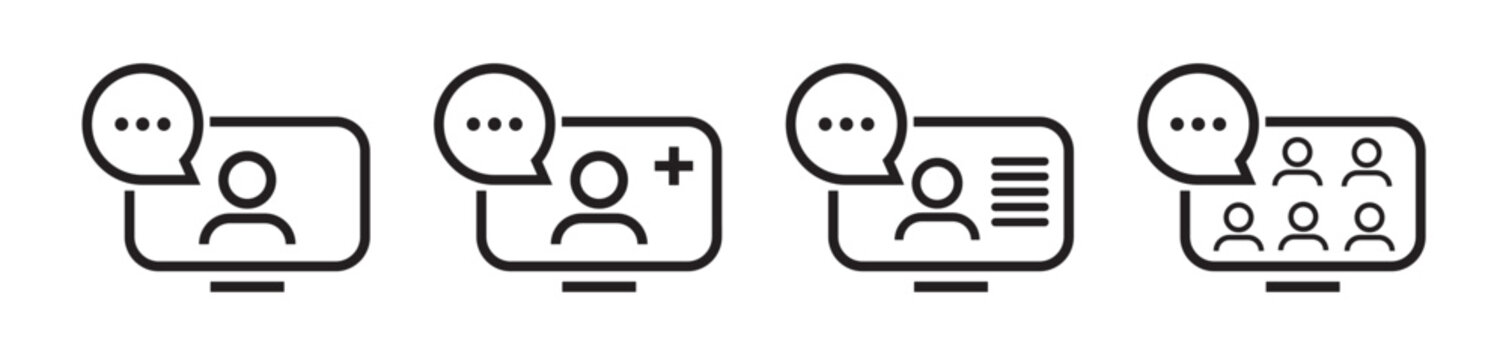 online icon on white background