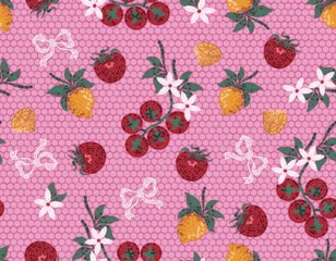 Stylish Seamless mosaic  pattern  Vector illustration Summer Vintage Elegant tile ornament © MSNTY_STUDIOX