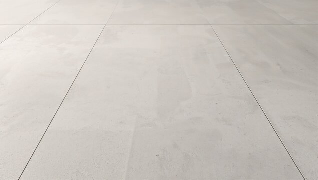 Modern concrete floor tile texture with clean grout lines