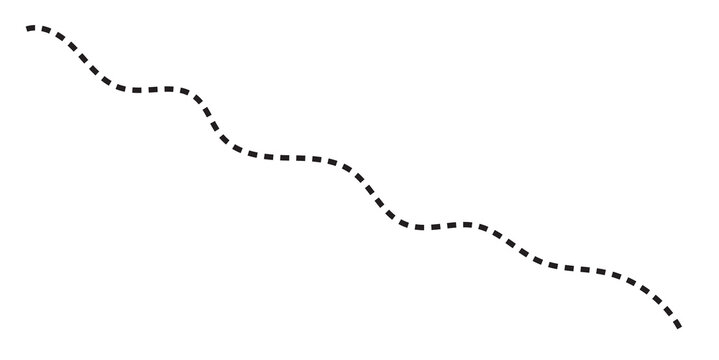 Dashed line pattern descends gently across the screen for designers.