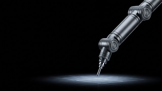 Industrial Robot Automation Precision Manufacturing AI