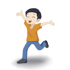 happy young man