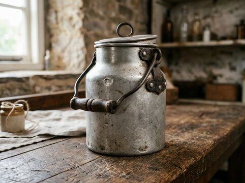 Vintage Milk Can