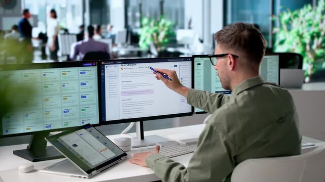 Software Engineer Reviews AI Knowledge Base On Convertible Laptop