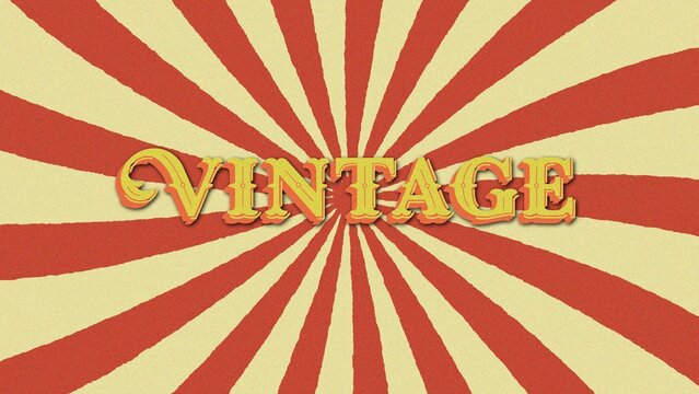 Vintage Retro Title