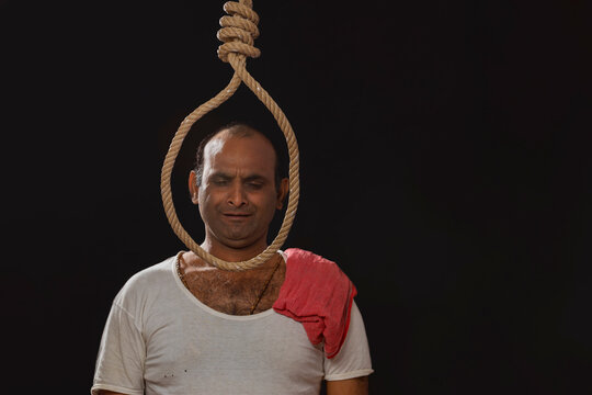 Indian man suicide ready for hanging punishment