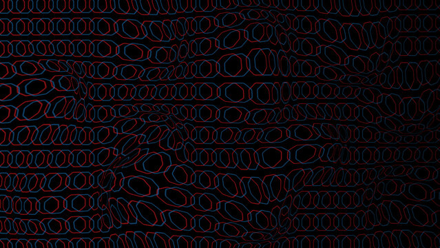 nice abstrack blue rounded circle shape partan design template background 4k images 16 to 9 ratio