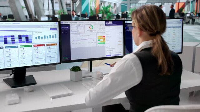 Risk Manager Using Software Platform To Control