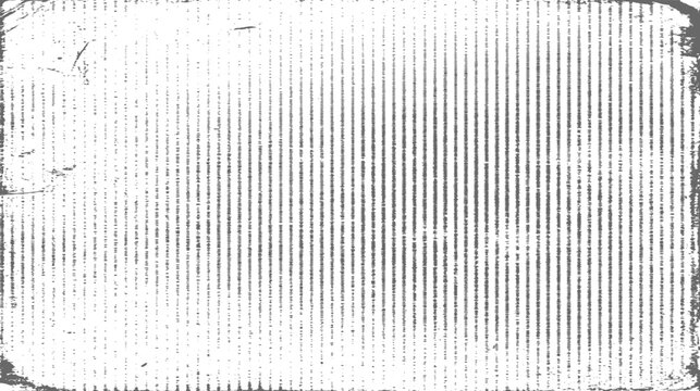 Distressed White Grunge Texture Background, Black Scratch Pattern, Abstract Monochrome Surface, Rough Weathered Effect, Vintage Dirty Overlay, Vector Illustration.