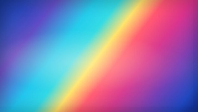 Vivid Rainbow Neon Gradient Background