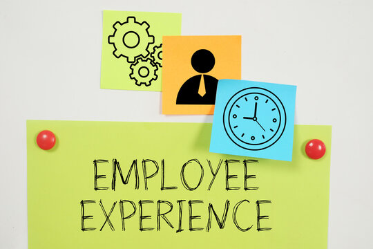 Employee Experience Concept with Workplace Satisfaction Career Growth Professional Development Employee Engagement Positive Work Culture Wellbeing Retention Productivity and Modern Human Resources