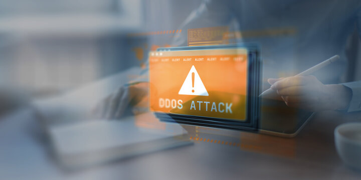 DDoS Distributed Denial of Service Attack Alert for Network Security Monitoring