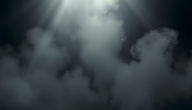 Dust texture png, transparent background, dinamic scene. White tone