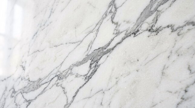 White marble with gray veins background texture smooth surface.
