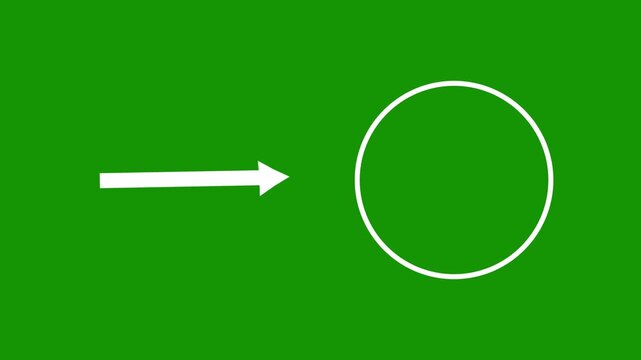 Directional Arrow Animation | Animated Pointer Motion Graphics Overlay