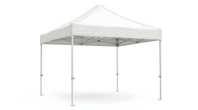 Pop up canopy tent for outdoor events and trade shows