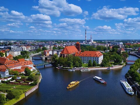 panorama of the old town of tallinn estonia