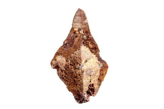 Authentic porous organic mineral showcasing unique rustic iron texture and crystalline facets. High quality minimalist layout template for modern brand identity