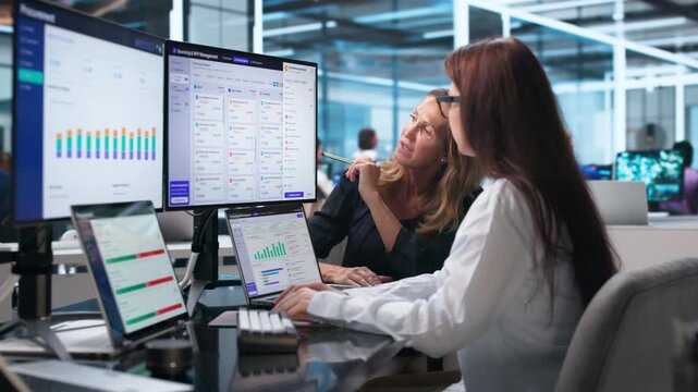 The Woman Uses Strategic Scoring Matrix