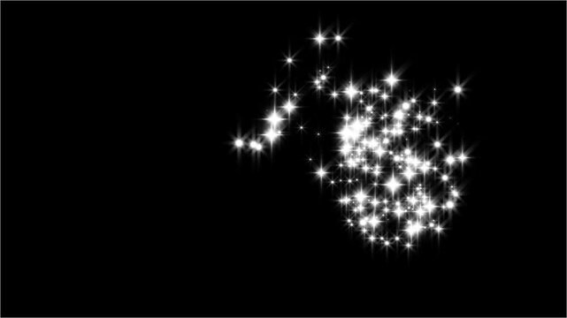 Luxury magic glitter sparkle trail transition, glitter sparkle line stars, fairy sparkle stars shine, magic dust and pixie dust path, cartoon doodle sparkles, glowing particle background overlay. 4k
