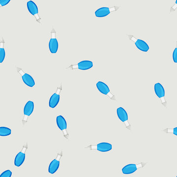 seamless pattern muscus nasal aspirator cartoon. muscus nasal aspirator sign vector