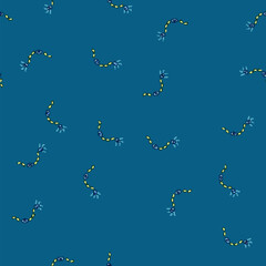 Fototapeta premium seamless pattern diagram neurons cartoon. myelin axon, neurology body, tissue drawing diagram neurons sign vector