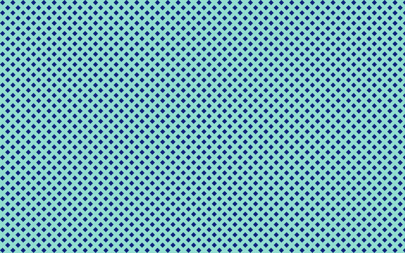 A abstract geometric pattern background featuring a repeating grid of small blue circles on a dark navy blue backdrop