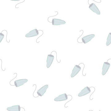 pattern absorbency tampon cartoon. comfort protection, organic cotton, biodegradable flow absorbency tampon sign. seamless symbol vector illustration