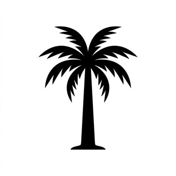 palm trees silhouettes