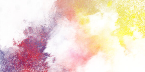 Fototapeta premium Pink white watercolor abstract background. Abstract splashed, Watercolor vector colorful abstract background. Brush stroked painting. 2D Illustration. Artistic vibrant and colorful wallpaper.