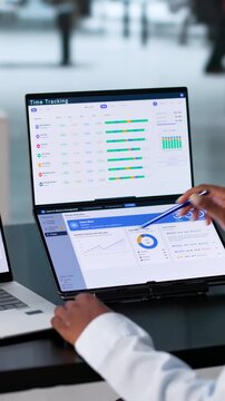 Human Resources Manager Reviews Absence And PTO Requests