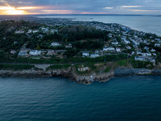 Fototapeta premium The second World War ‘Éire’ sign in Dalkey, Hawk Cliff , Co Dublin