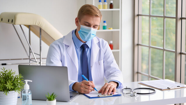 Doctor at work 