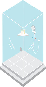 Glass Shower Box