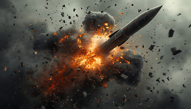 explosion of fire