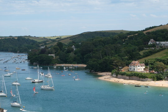 boats in the bay