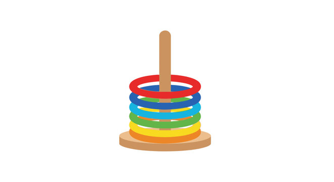 Stacking Rings Toy for Toddlers