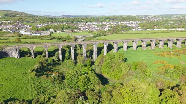 Mighty arch Craigmore Viaduct ring landmark Northern Ireland