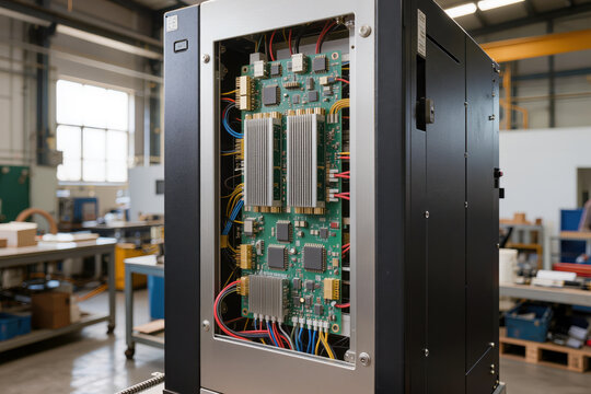 Enterprise artificial intelligence inference server cabinet