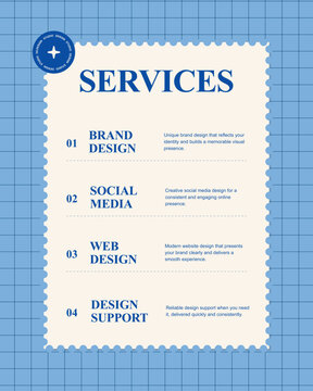 Poster social media template